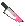 knife with pink blood flipped